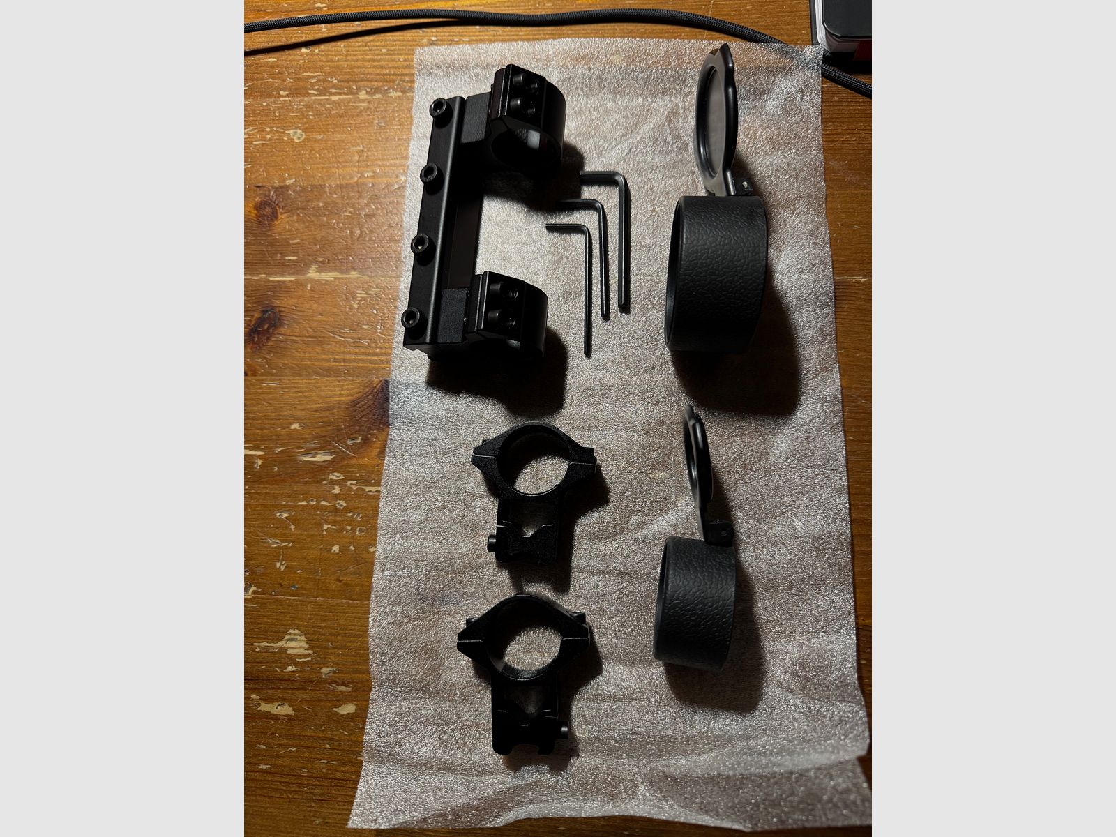 2 x support de lunette HAWKE 1 pouce 25,4 11 mm rail