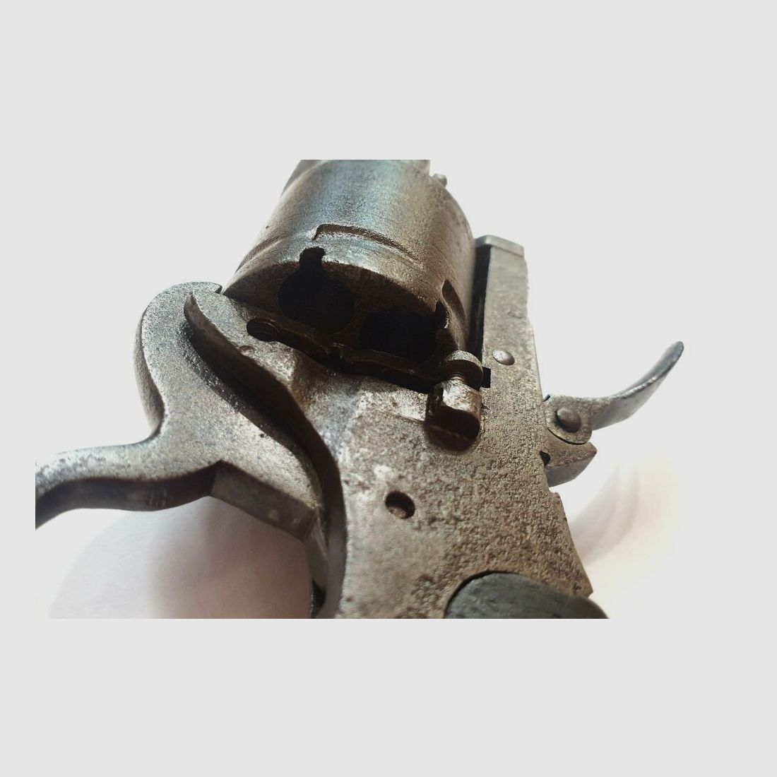 Unbekannt Unbekannter Stiftfeuerrevolver ähnlich Lefaucheux - 7mmLefaucheux