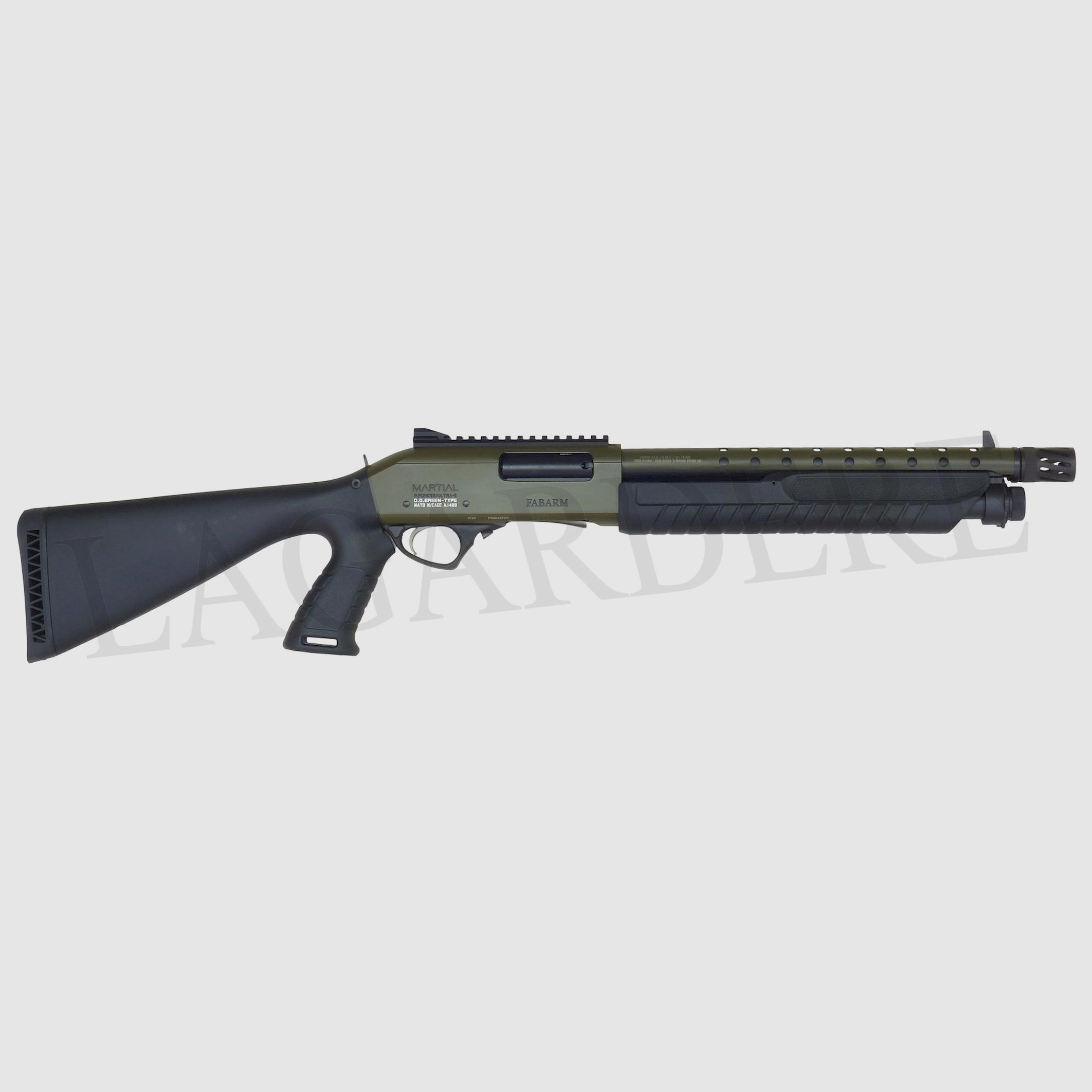 FABARM MARTIAL O.D. GREEN 14" NATO (VORDERSCHAFTREPETIERFLINTE)