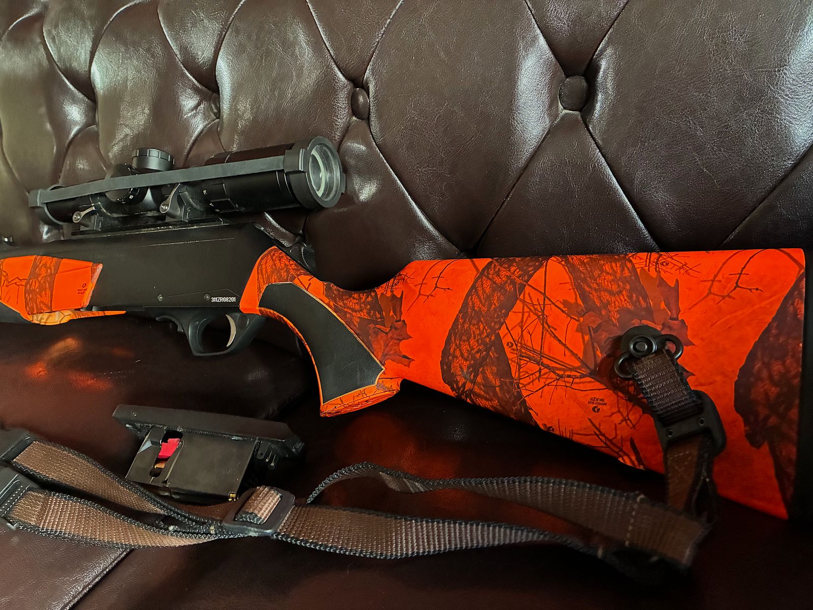 Browning BAR MK3 Tracker HC zelfladende rifle 308Win. Kite Optics KSP HD2 1-6x24, afbeelding 2 van 8