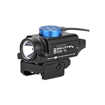 Zaklamp Olight PL-Mini 2 Valkyrie Cool White; voor pistool; 600 lumen, afbeelding 3 van 7