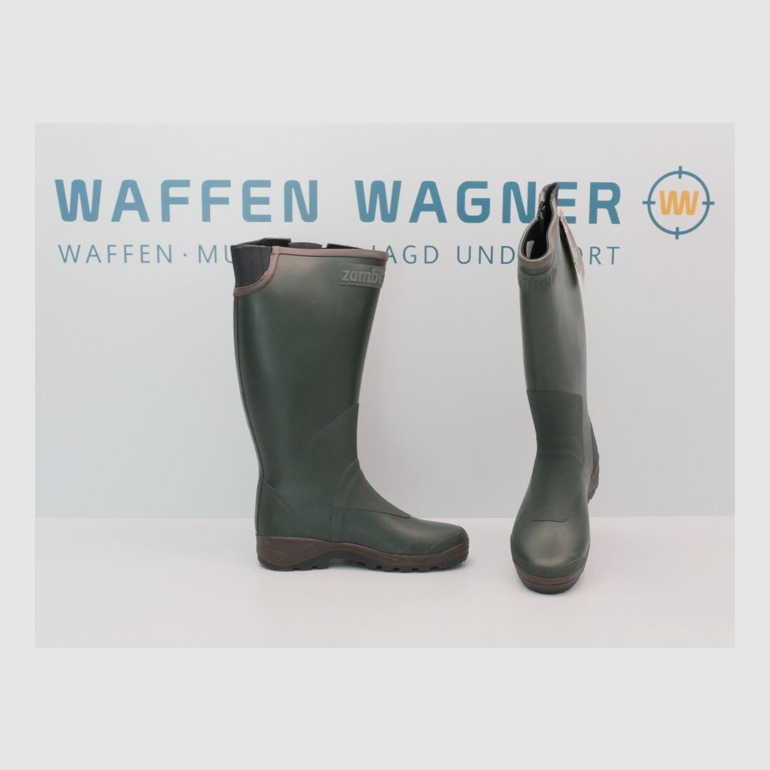 Zamberlan Stivale Canada N. Dunkelgrün/ Neopren Größe 43 NEU