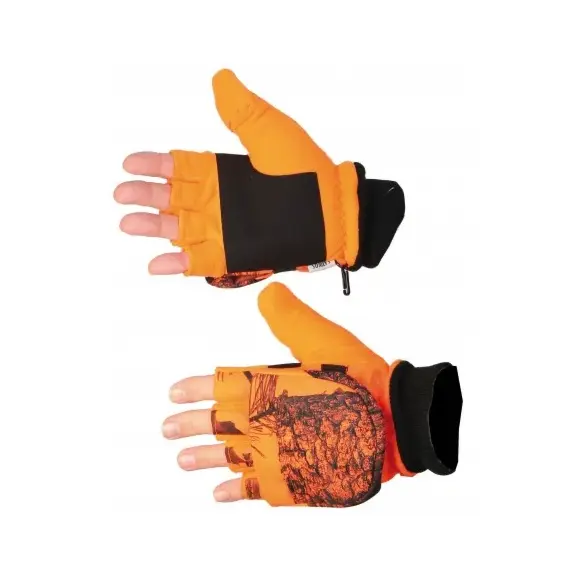 Somlys 821 Thinsulate Camo Orange Fleecehandschuhe, Bild 1 von 2