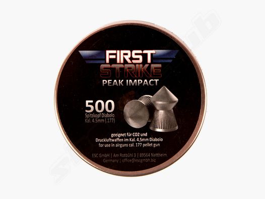 First Strike Peak Impact Diabolos 4,5mm / 0,46 g / 500 pz