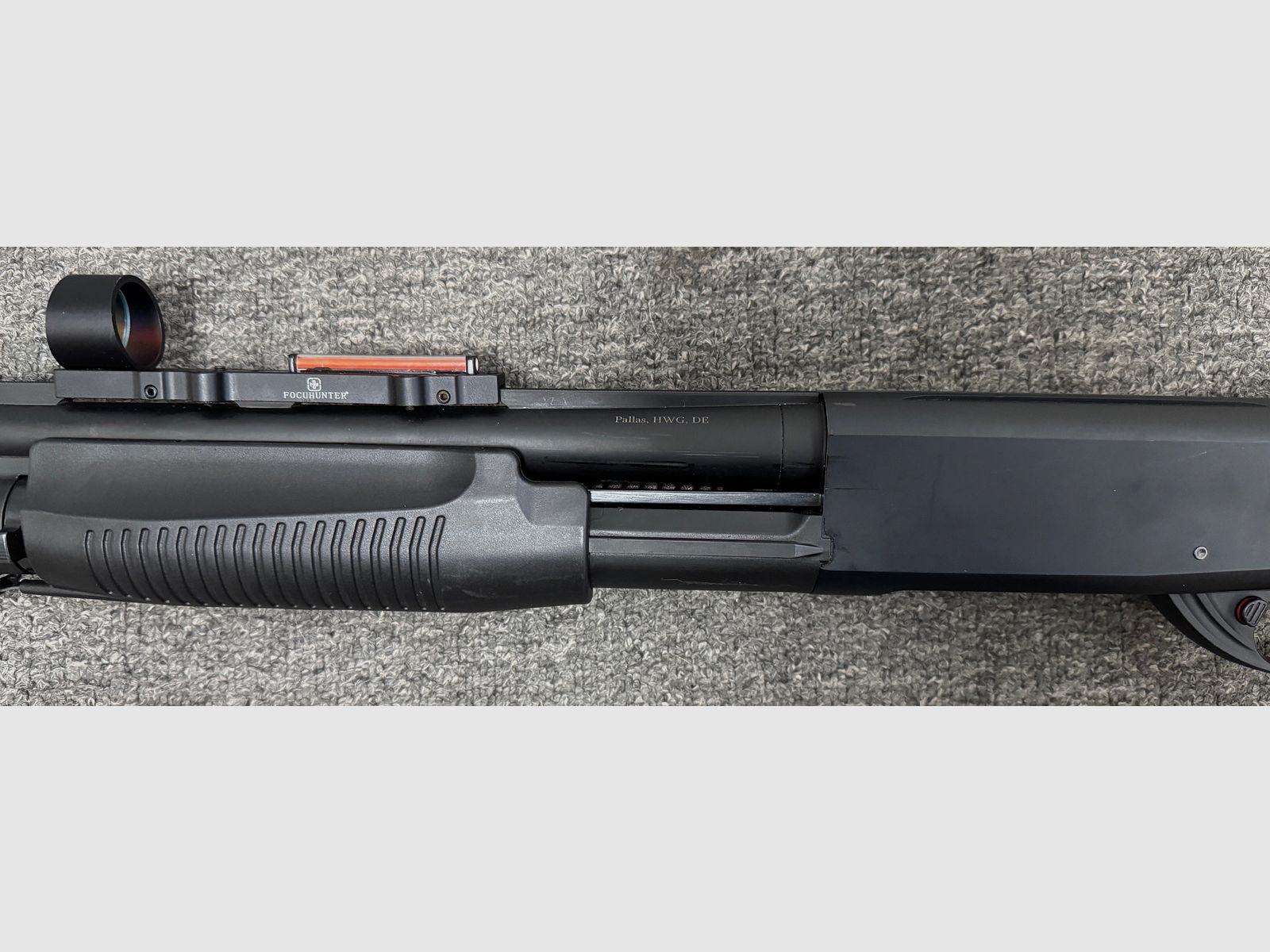 Selbstladeflinte  Pallas 12/76, umschaltbar auf VRF mit Optik