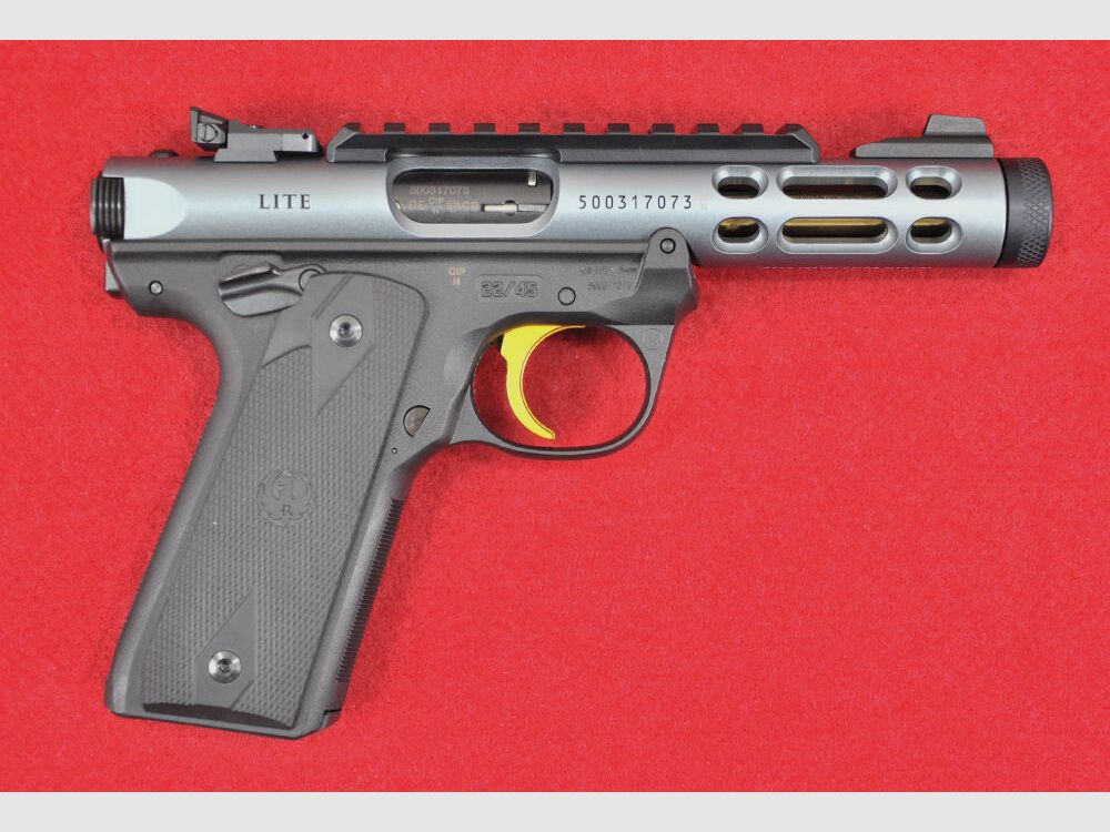 Ruger Mark IV 22/45 Lite Diamond Grey-Goud 4,4" .22lr