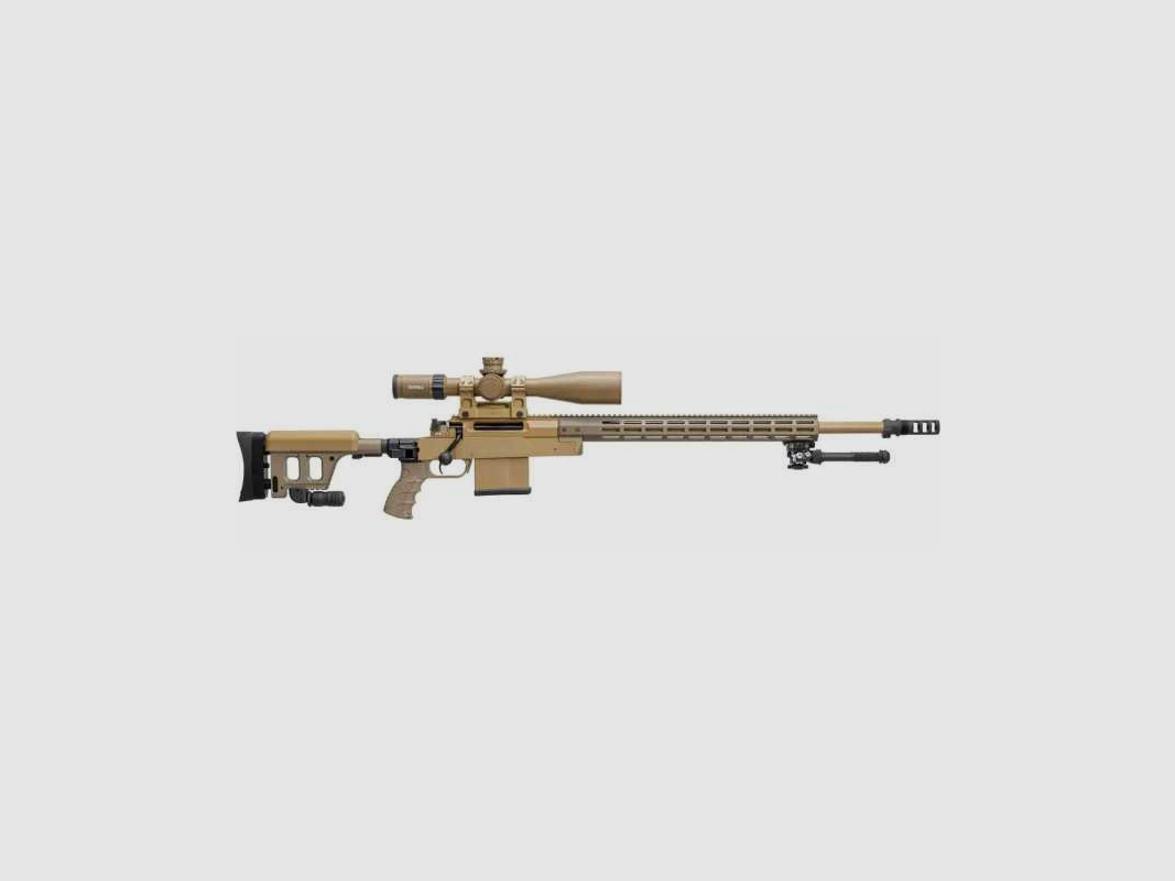 Haenel Scharfschützengewehr HLR 338 PRO Komplettset Repetierbüchse Steiner M5 XI 5-25x56 MTC LT MSR