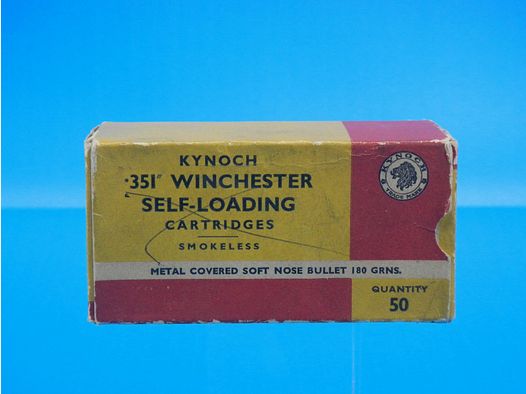 MUNIZIONI KYNOCH CAL. 351 WIN