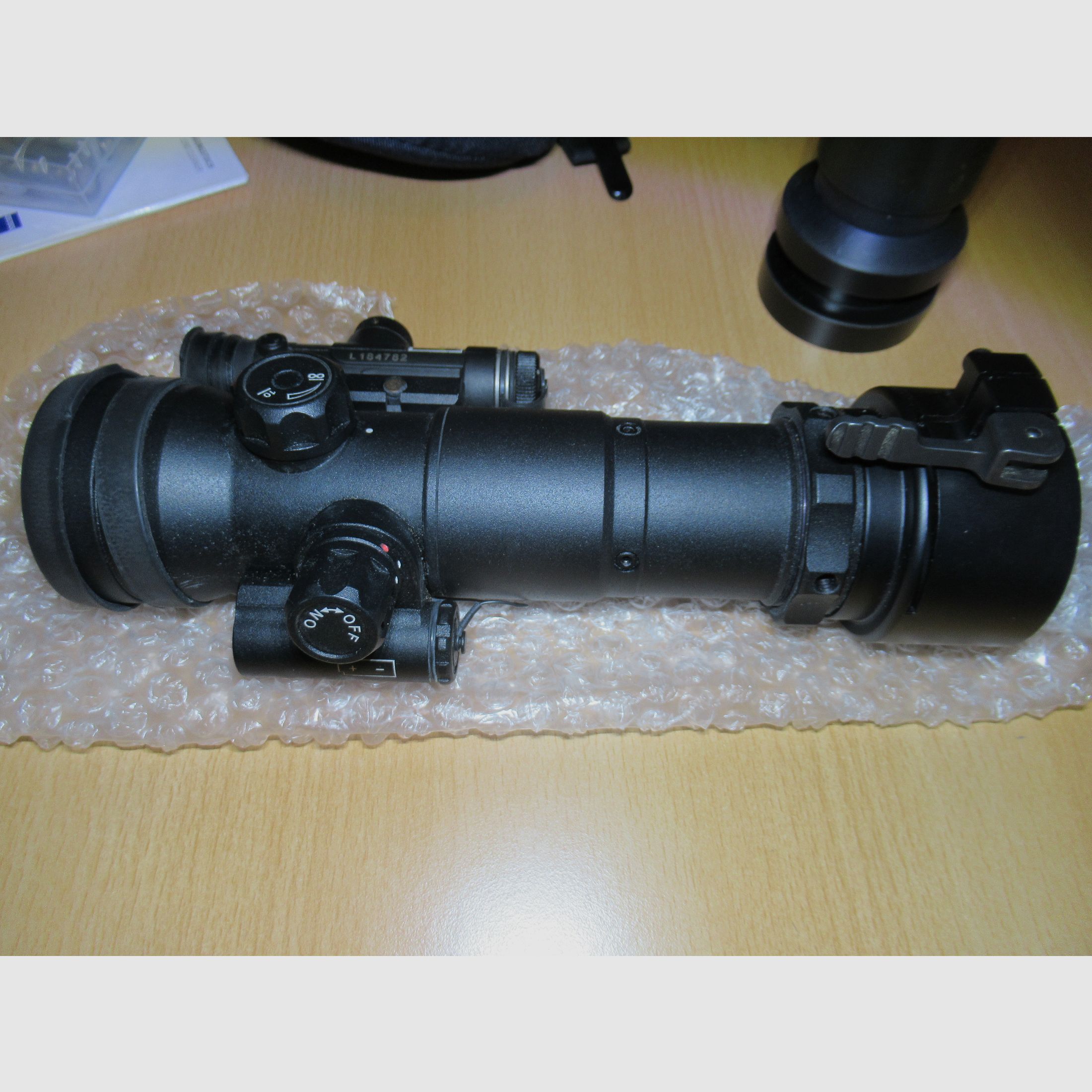 Nachtsicht Vorsatzgerät LYNX 1x53 mit Photonis Röhre und IR-Laser !! TOP !!!