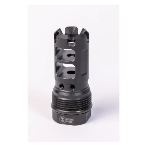 Silent Steel mondingsrem Muzzle Break 9.00 QD schroefdraad M18x1, afbeelding 2 van 3