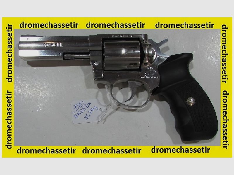 Revolver manurhin MR88 DX inox, cal 357 magnum, 4 pouces, image 2 sur 2
