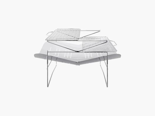 Picogrill Picogrill Plaque de Grill 498 avec Broche et Grille