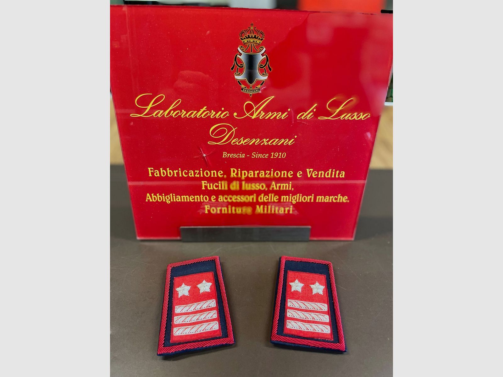 TUBOLARI GRADO RICAMATO CARABINIERI
