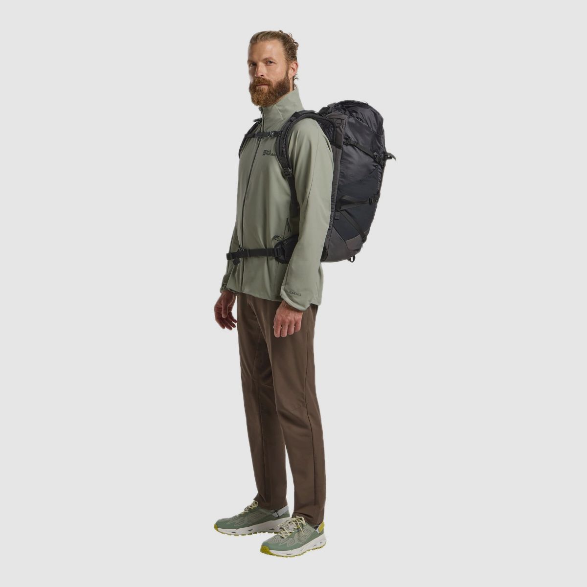 JACK WOLFSKIN Prelight Stride Jkt M Mint Leaf