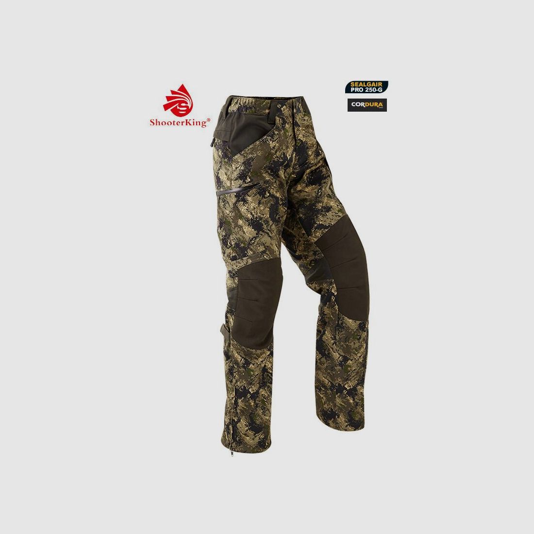 Shooterking Huntflex Damen Hose Digital Camo Forest Mist