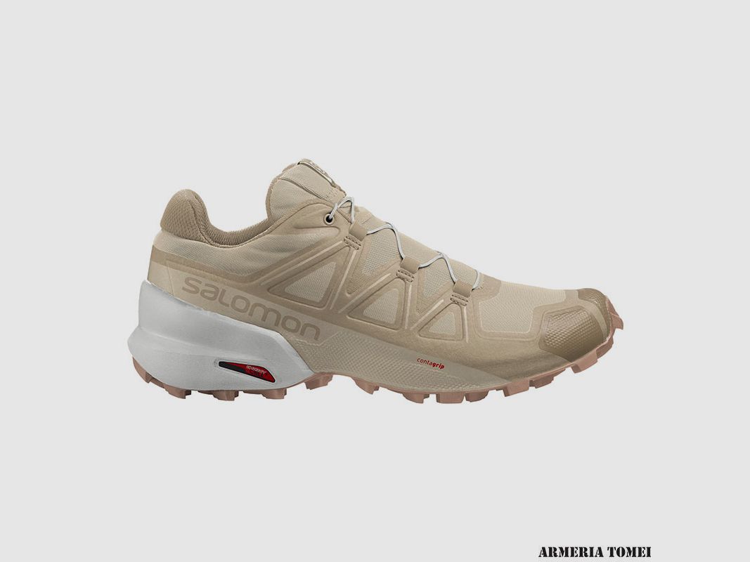 SALOMON – DONNA – SPEEDCROSS 5 W Bleached Sand/White/Sirocco, image 1 of 5