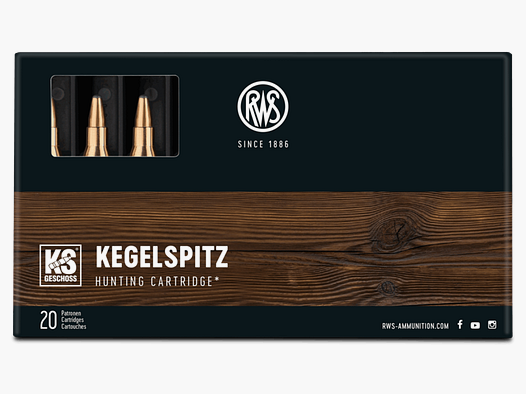 RWS Kegelspitz Cal. 5,6x57 - 4,8g / 74gr