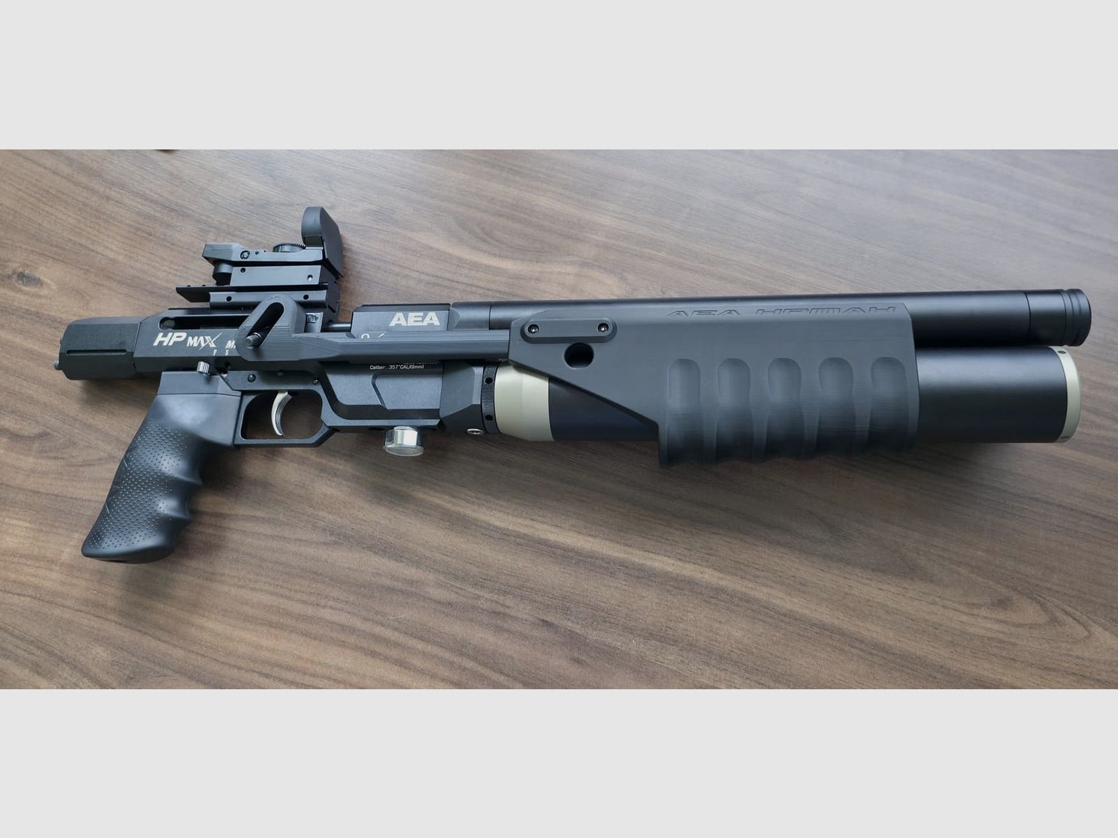 AEA HP MAX MK2 Pump Action, beaucoup d’accessoires dont min 500 cartouches