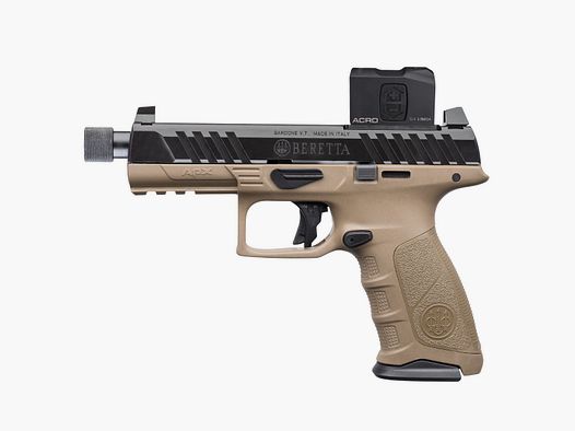 Beretta APX A0 Combat (hohe Visierung) FDE/BLK + Acro C-1