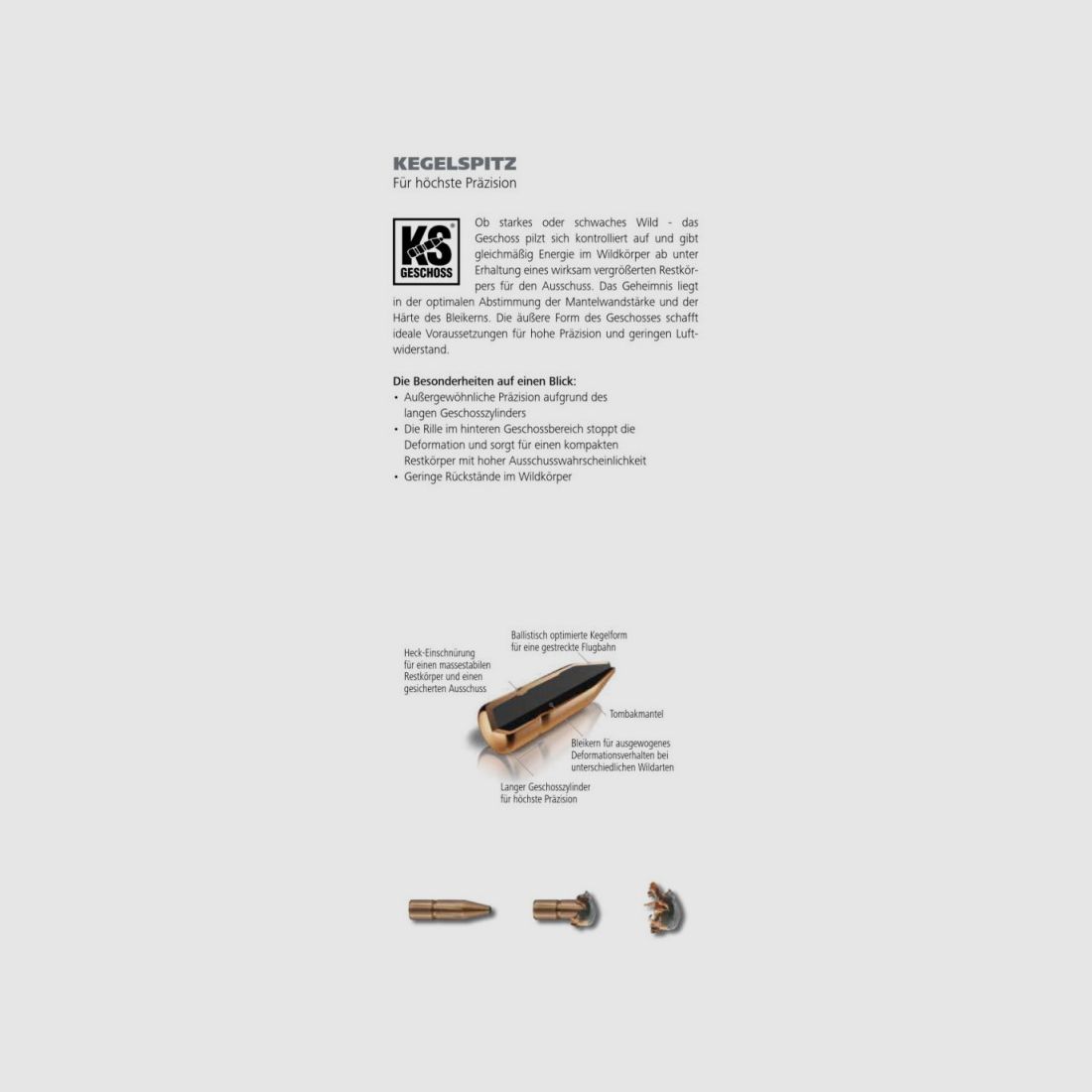 RWS 6.5x57 KS 8.2 g, Bild 3 von 3