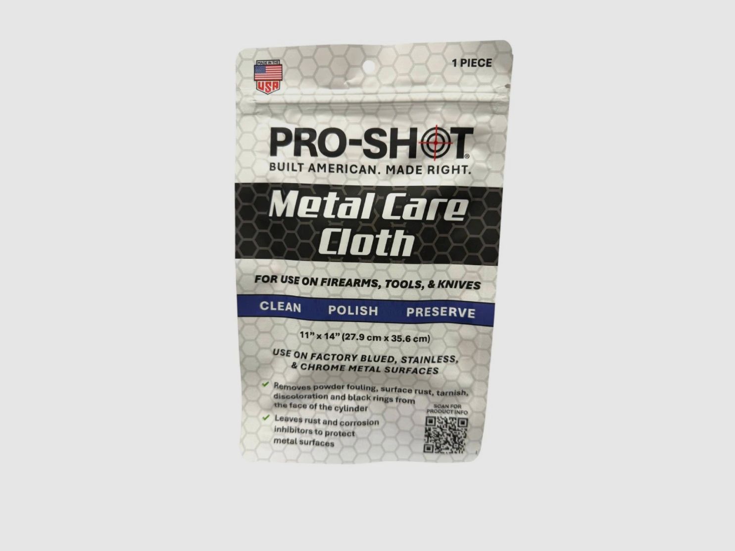 PRO SHOT METAL CARE CLOTH, image 1 of 2