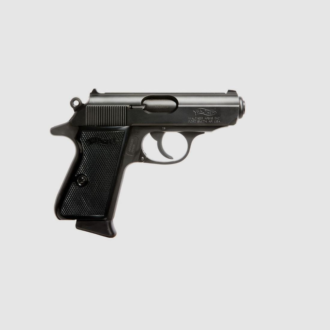 Pistola Walther PPK/S con calibre .22 L.R., imagen 1 de 3