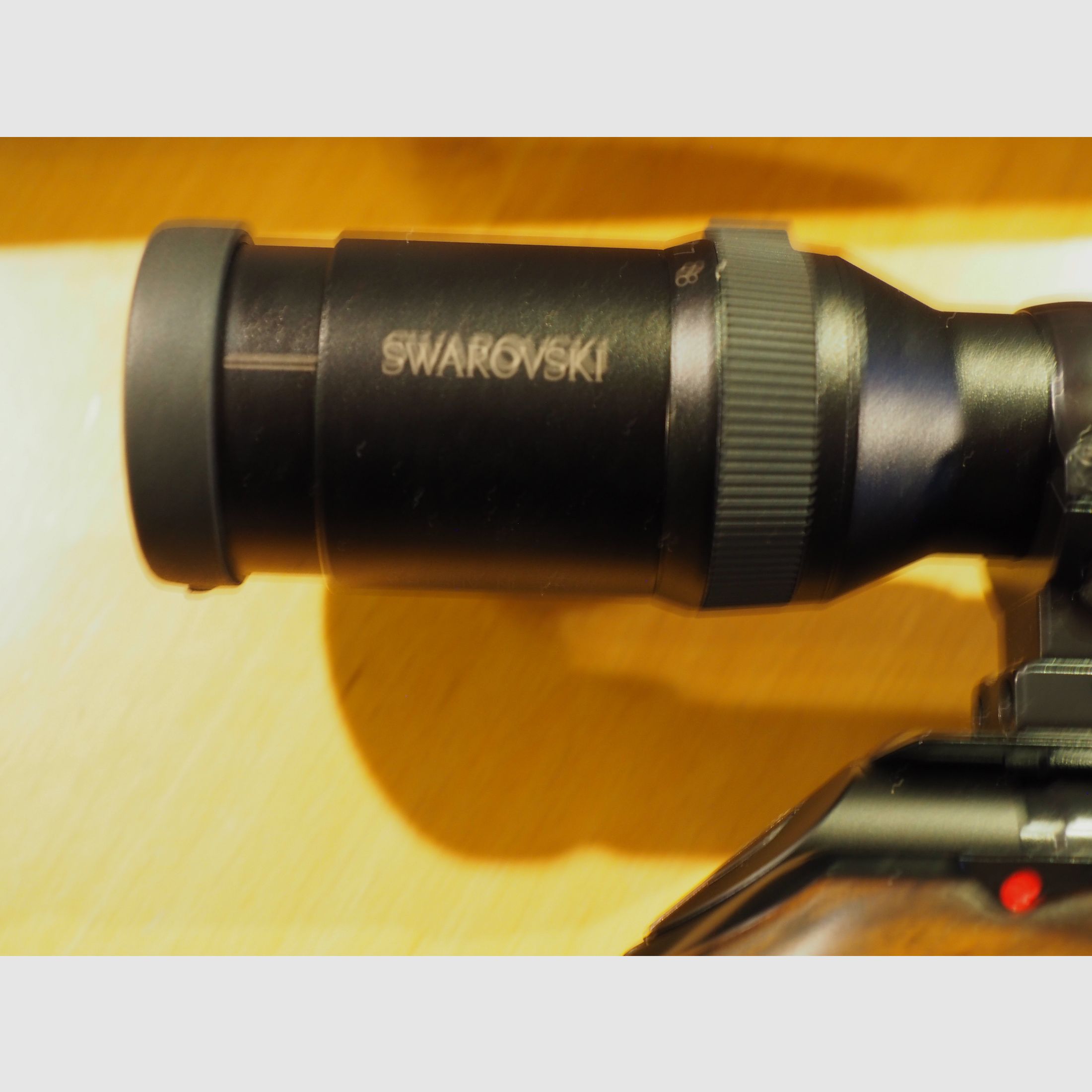 Haenel Jäger 10 caliber 9.3 x 62, with scope 2.5-10x56 Svarowski Habicht