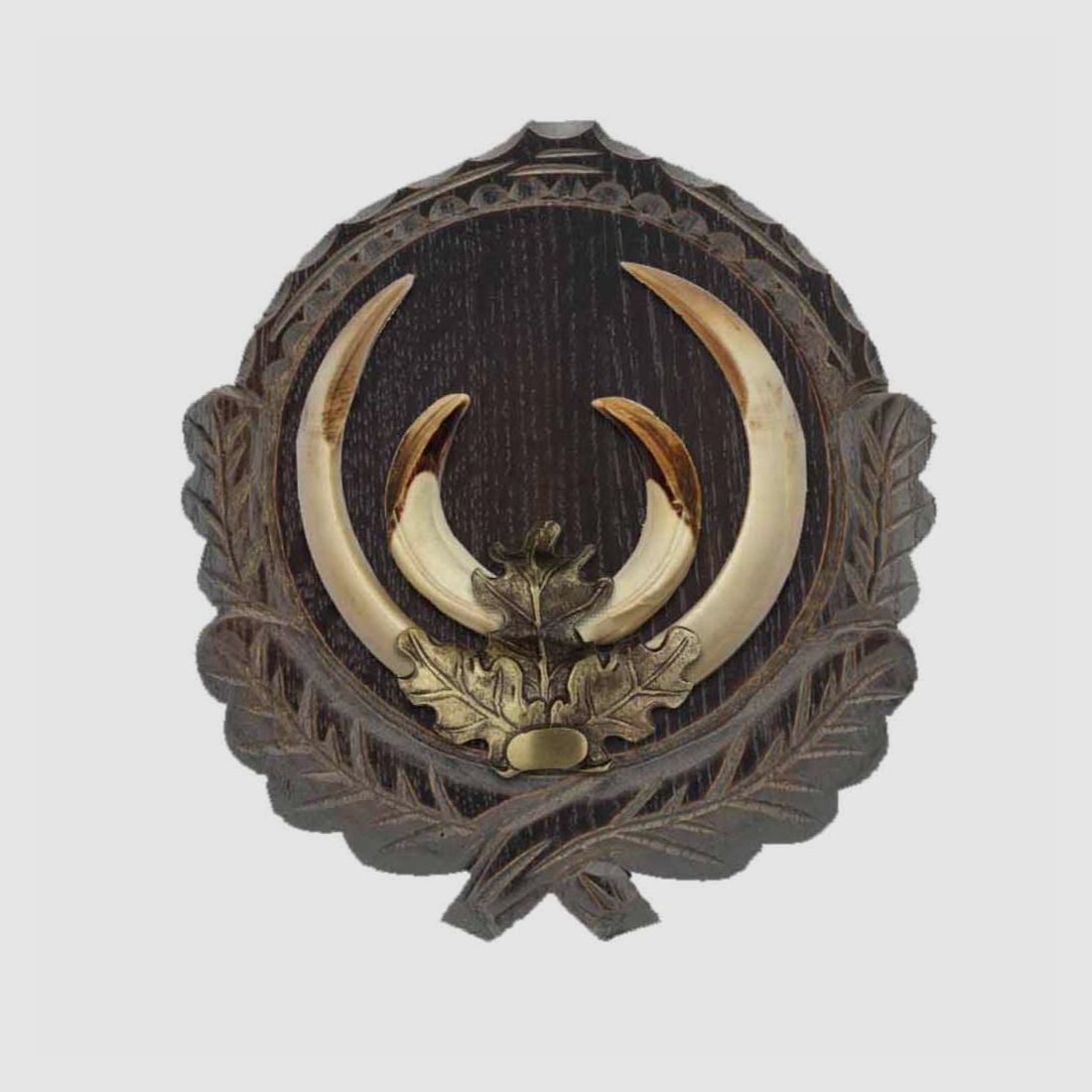 Eurohunt – Dekoration Trophäen Eichenblätter (Bronze), Bild 2 von 2
