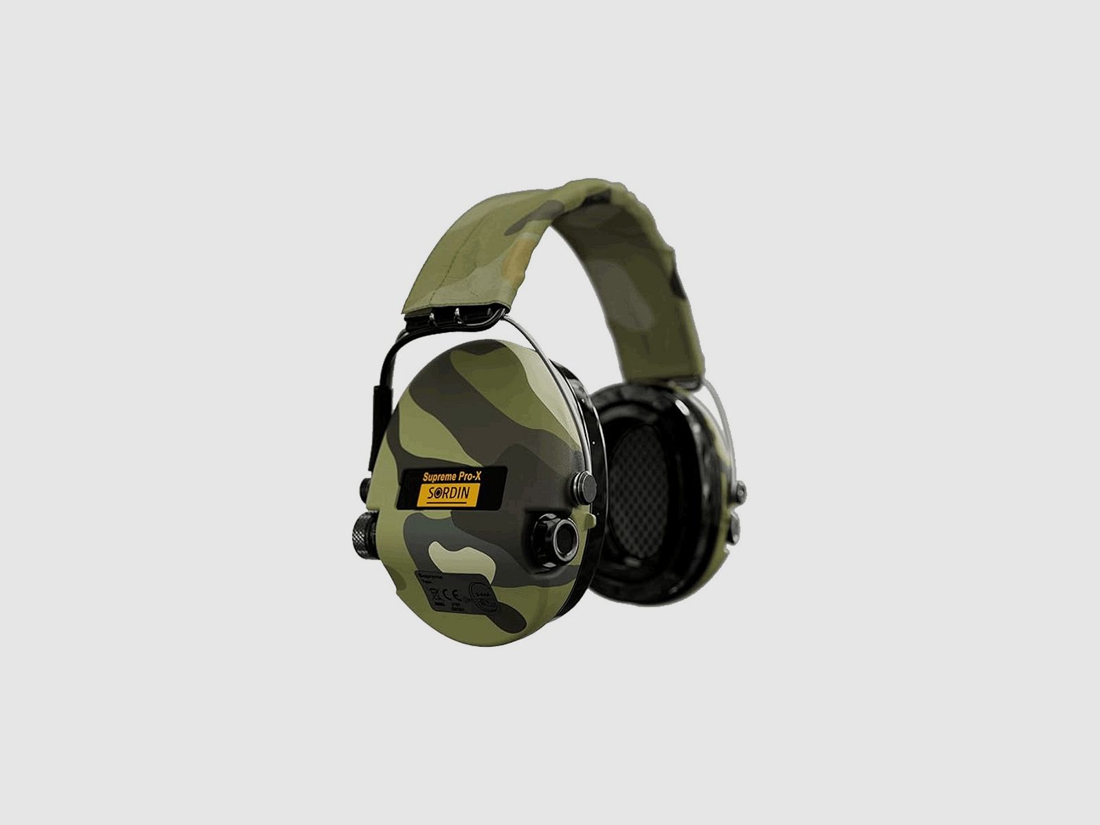 Shooting Headset Sordin Supreme Pro X Camouflage LED gel, Bild 4 von 6