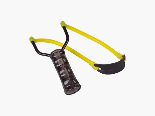 Sportschleuder Zwille Slingshot mit Kugelreservoir im Griff fĂĽr ca. 30 Kugeln, small (P18)