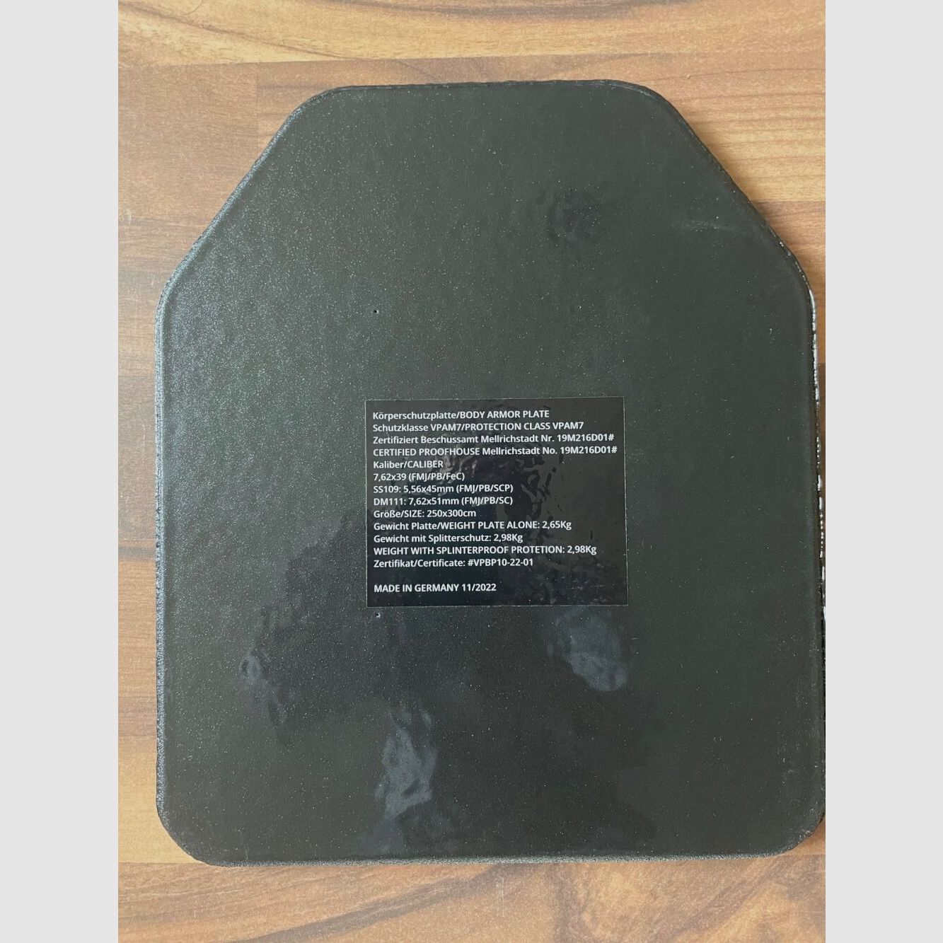ctac Plattenträger mit Stahl Platten Komplett