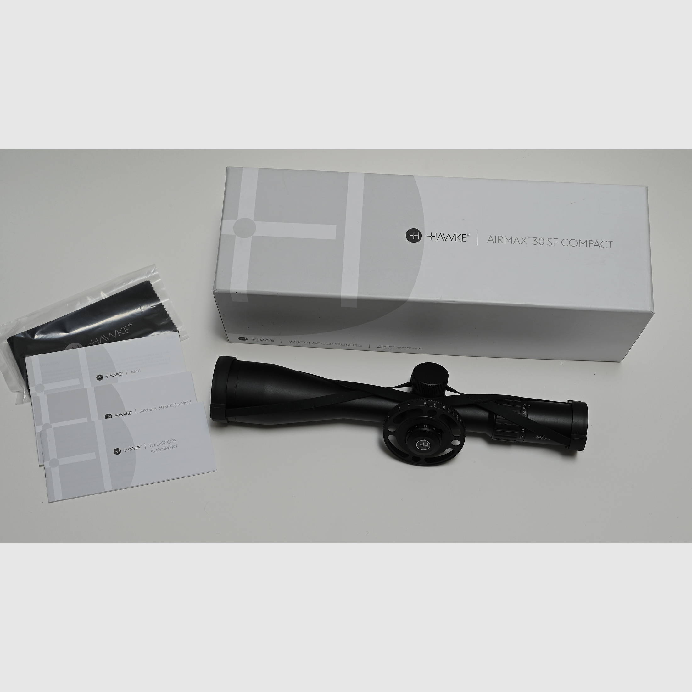 HAWKE 13220 Airmax 30 SF Kompakt 6-24x50 AMX IR Luftgewehr Zielfernrohr/Scope