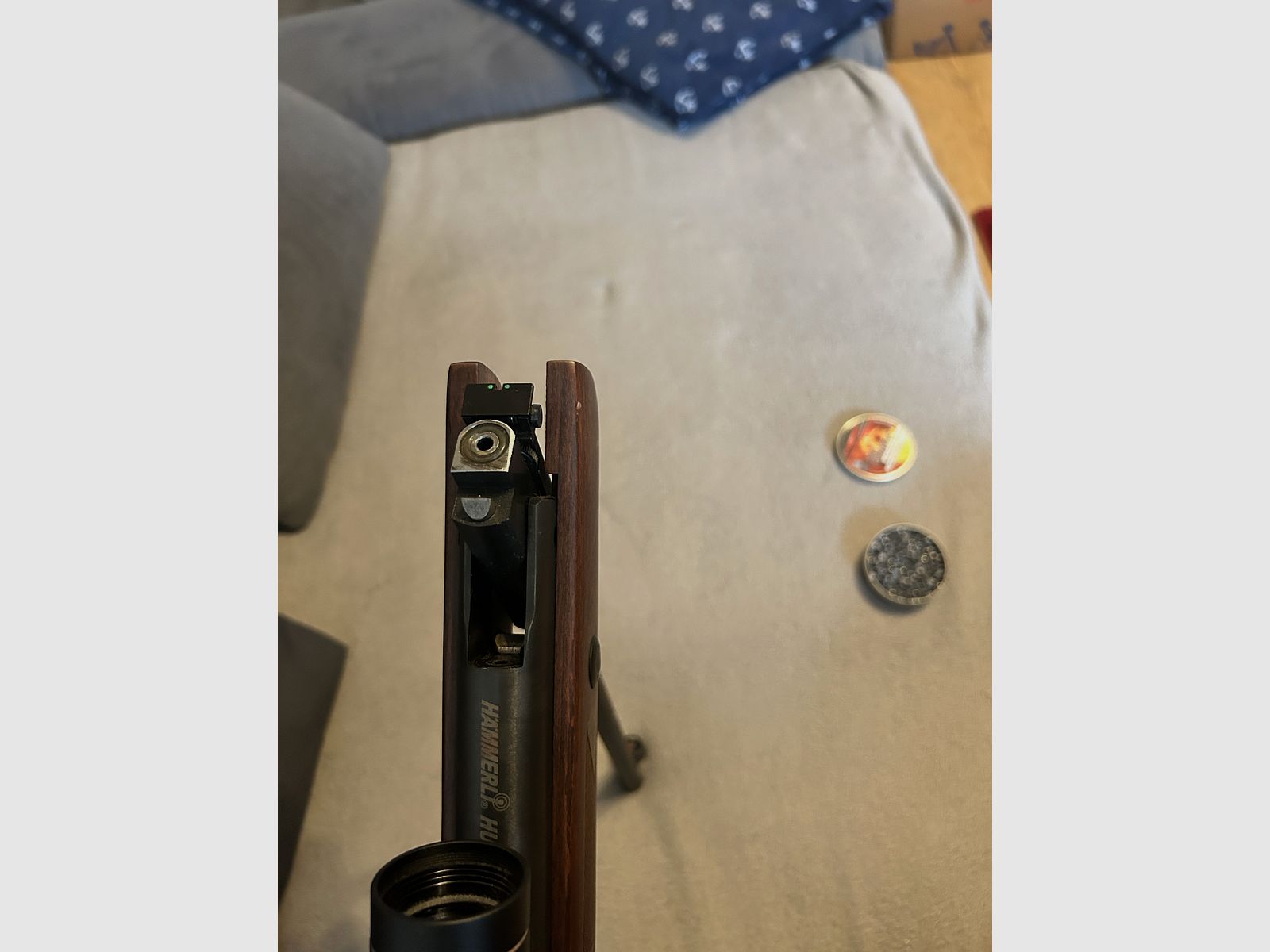 Hämmerli Hunter Force 600 4,5 MM mit Munition Und Zielfernrohr  VB
