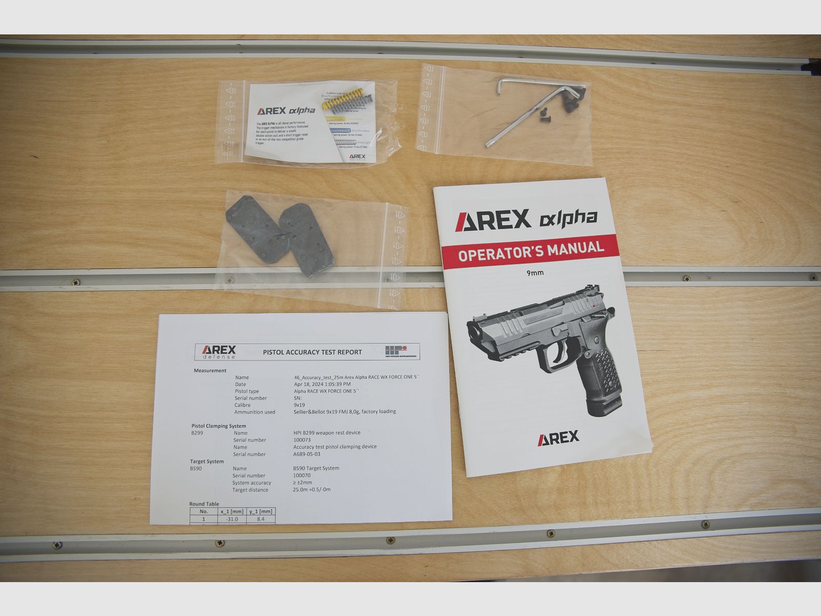 Arex Alpha Race WForce 1 