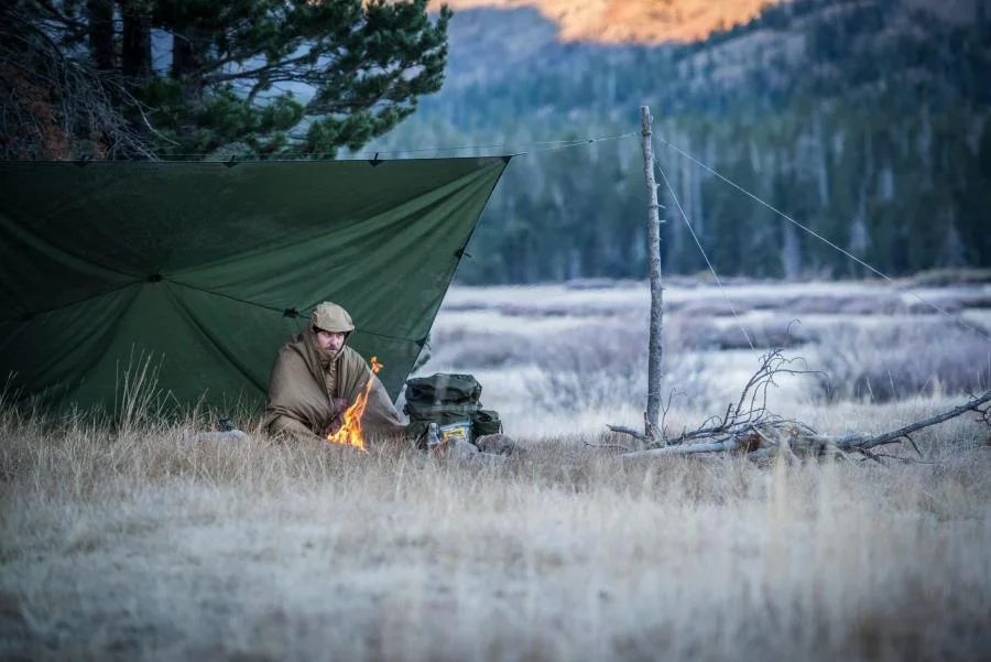 Helikon SUPERTARP Camping Tarp – Ripstop Polyester – PL Woodland, image 14 of 88