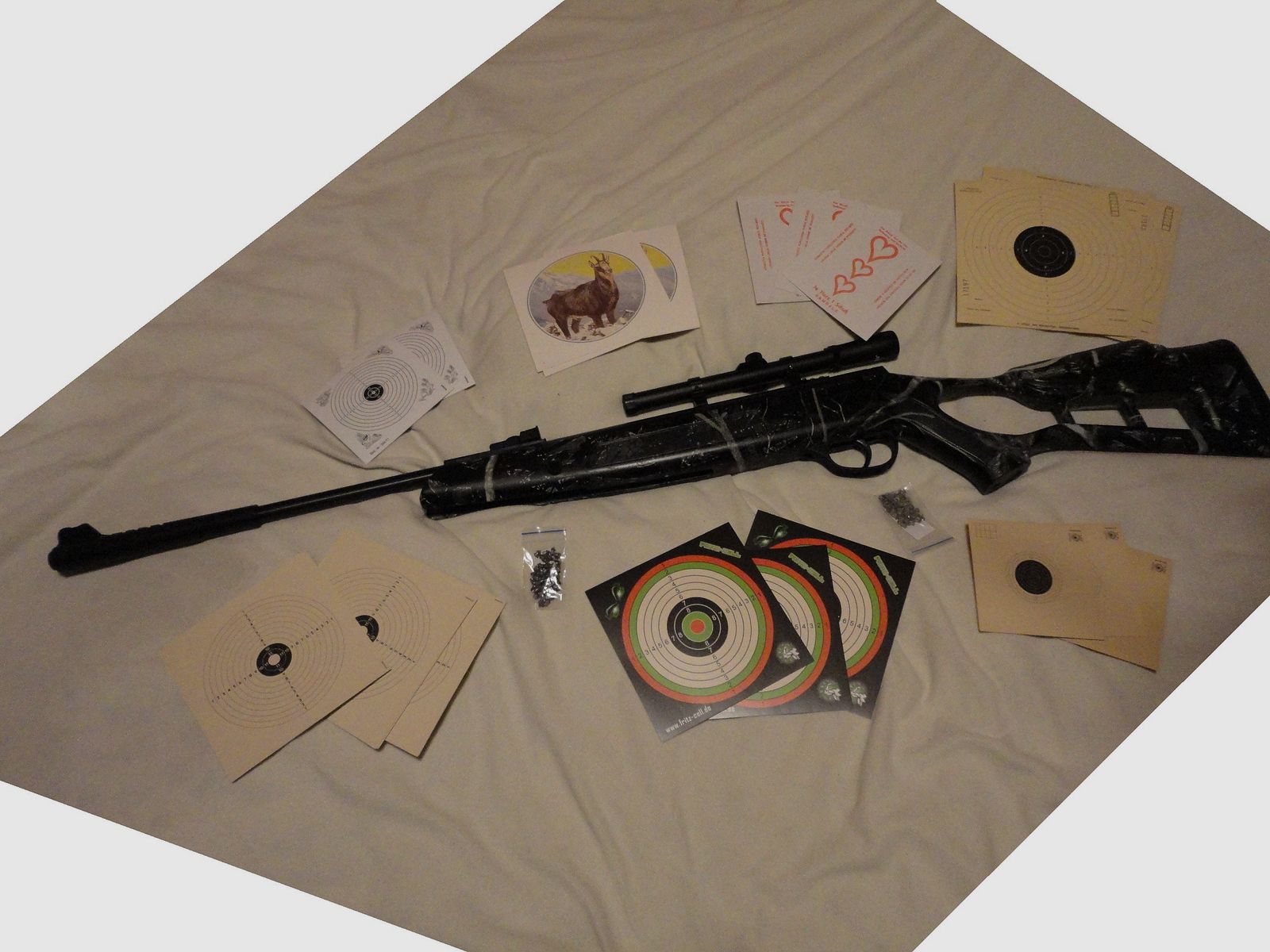 Mercury Powietrze Chili Kamuflaż Kal.177/4,5mm F-Znak + Akcesoria