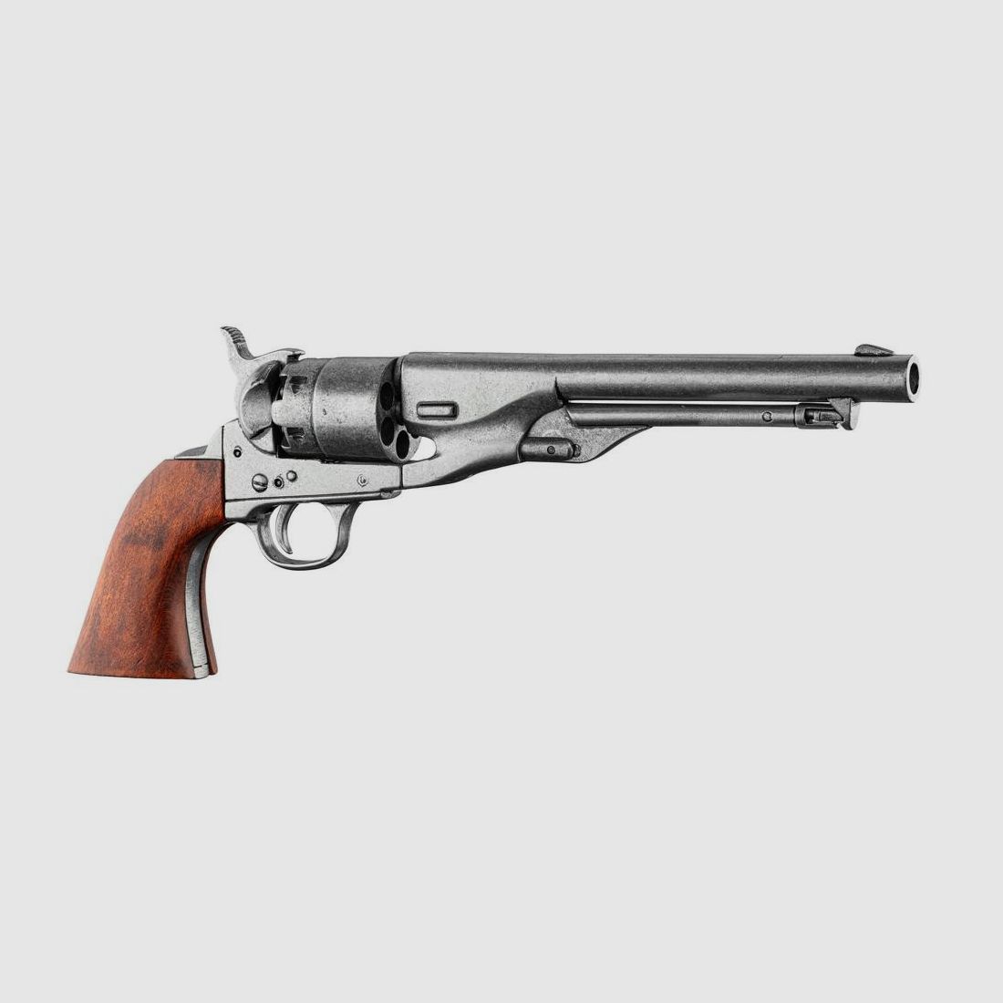 Decoratieve Replica Revolver Denix 1860 Amerikaanse Burgeroorlog - Metaalafwerking - Authentiek Detail - Decoratie en Verzameling, afbeelding 1 van 5