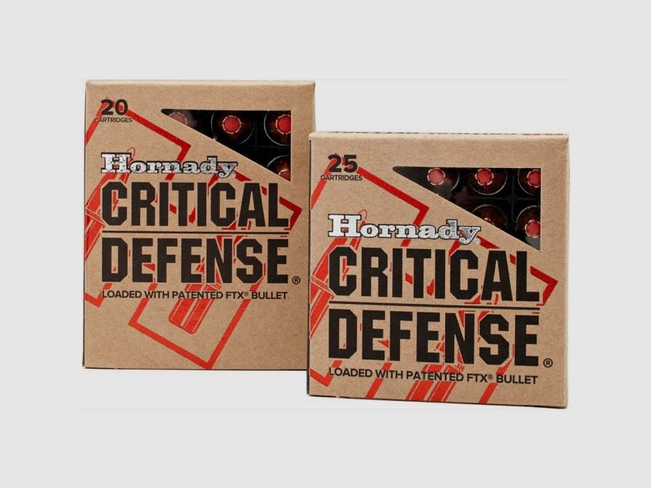 Patronen 380 Auto (9x17) 90 gr FTX® Critical Defense® x 25 Hornady 90080, Bild 3 von 12