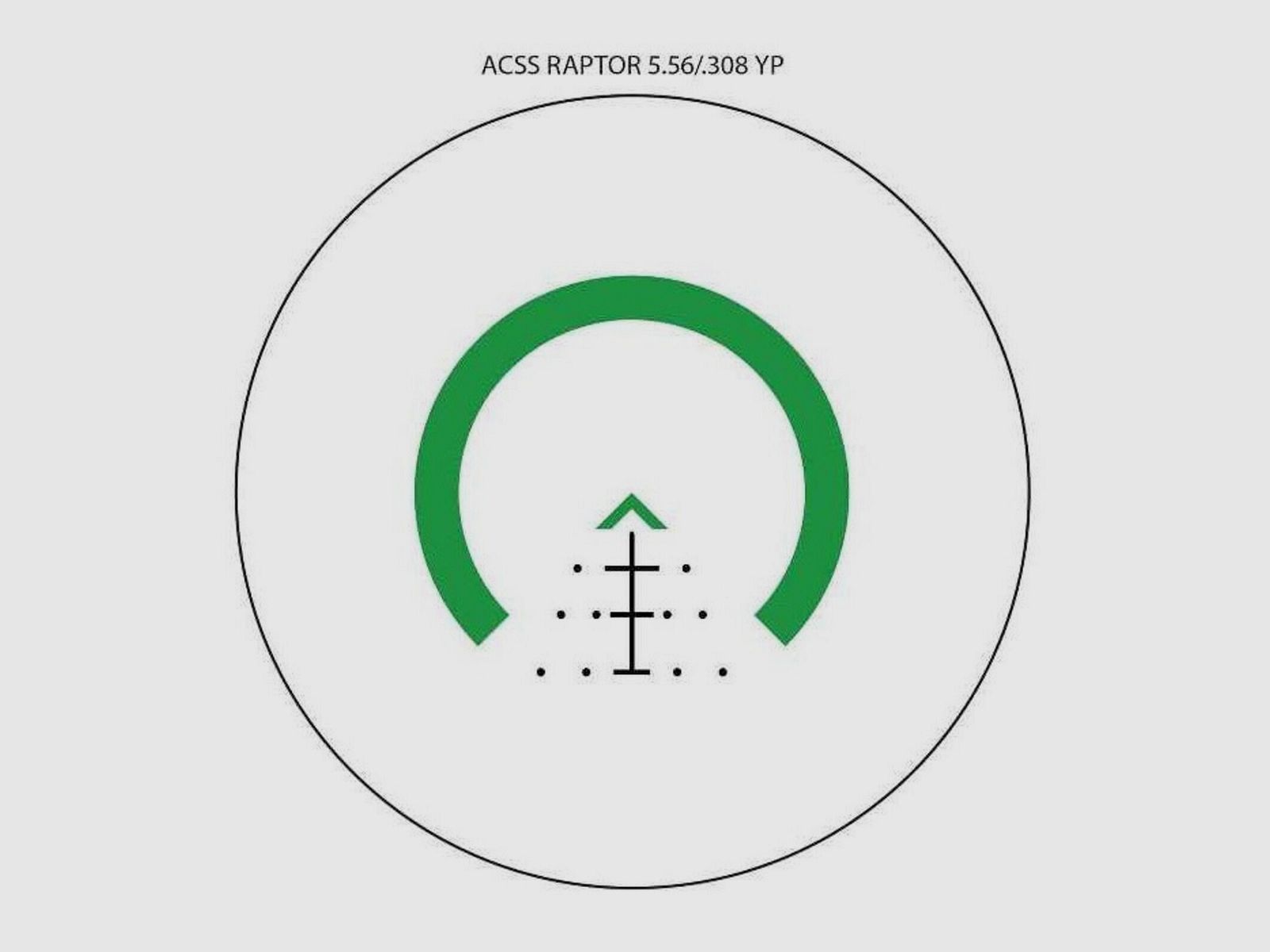 Primary Arms SLx 3x MPrism Raptor 5.56Yard grün 5.56/.308