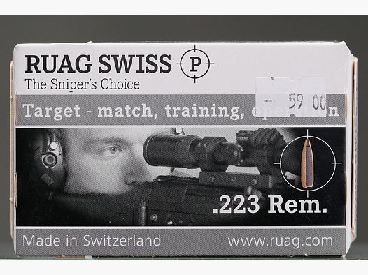 RUAG SWISS P .223 Rem Target
