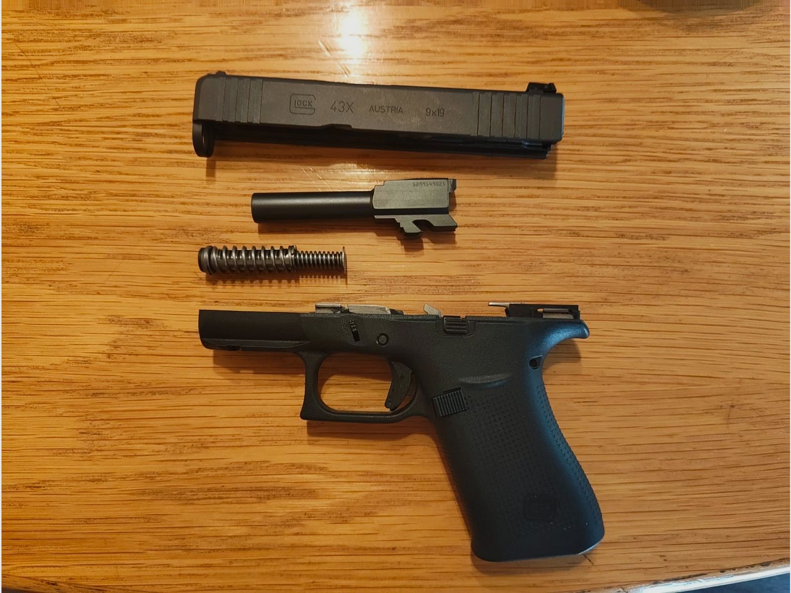 Glock 43X 9x19 mm – Top Zustand, nur ca. 50 Schuss, inkl. Holster & 180 Schuss Norma Safeguard
