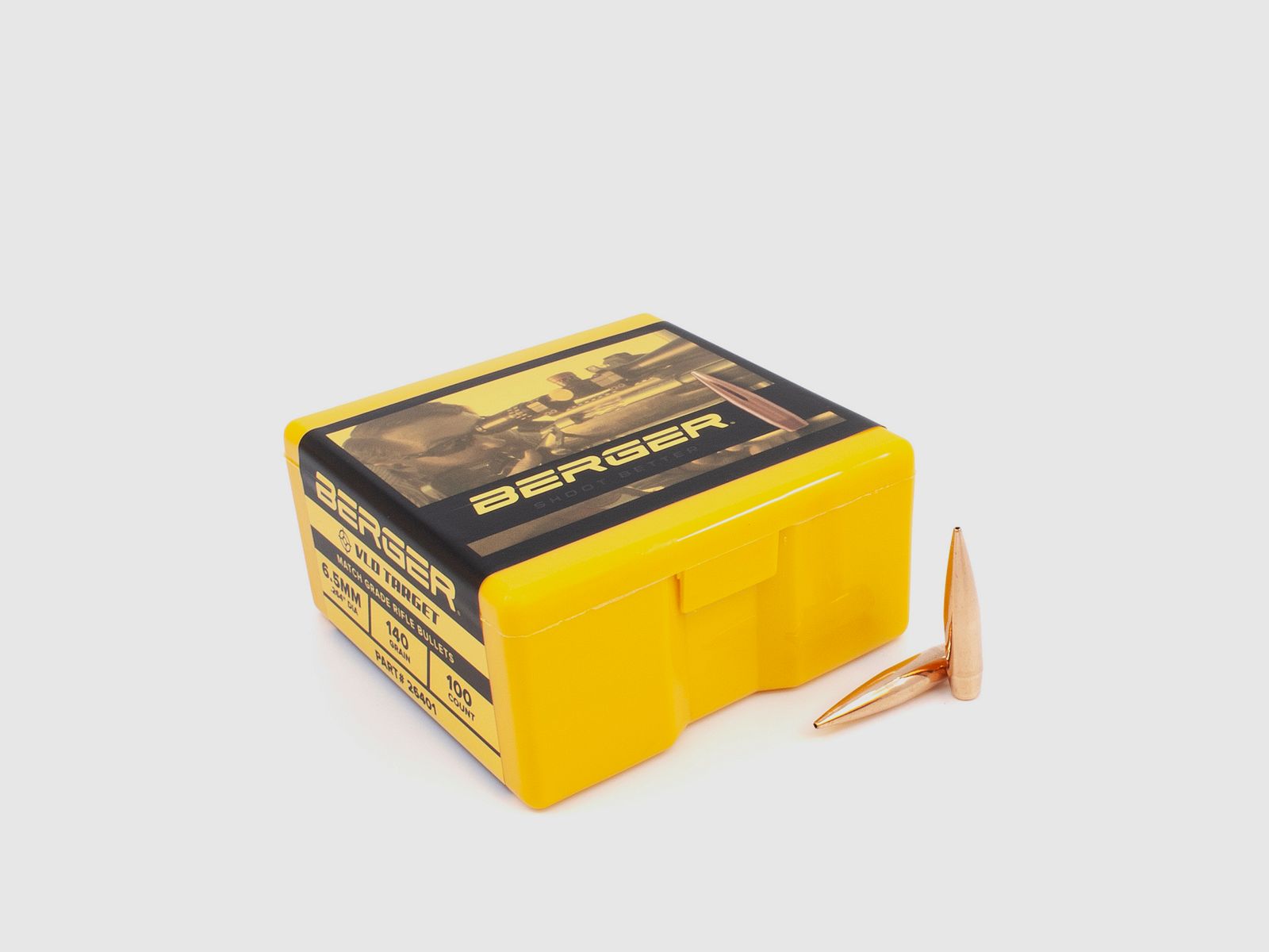 Berger Geschoss 6,5mm/.264 VLD Target 140GR 500 Stück, Bild 2 von 11
