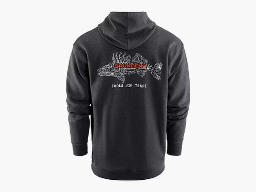 Grundéns Tools of the Trade (Ice) Hoodie Black Heather XL