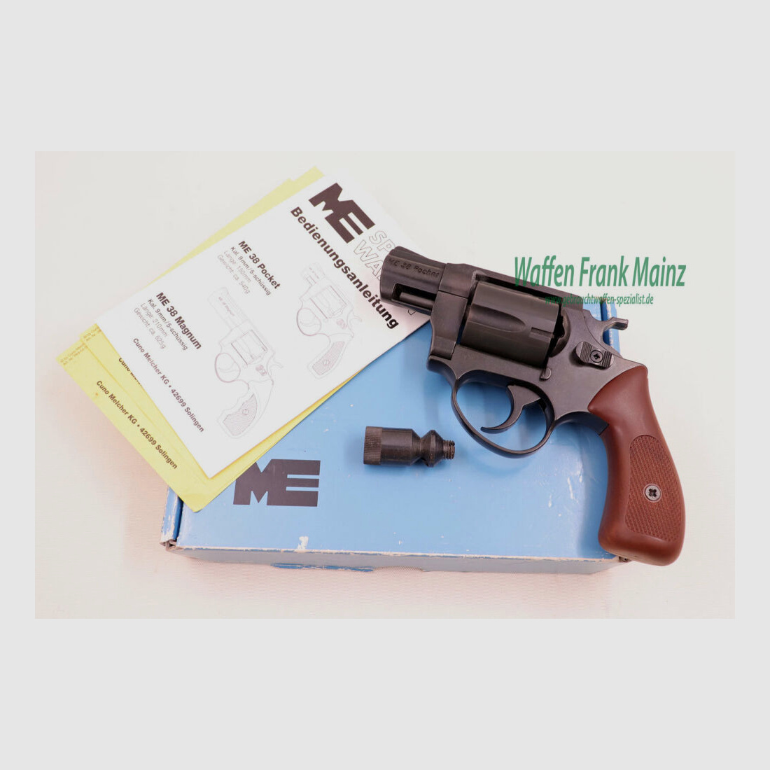 Melcher Cuno, Solingen ME38 Pocket 9mmRK/.380