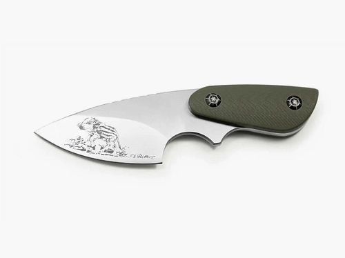 PUMA IP wild boar piglet, G10 green, Neck-Knife