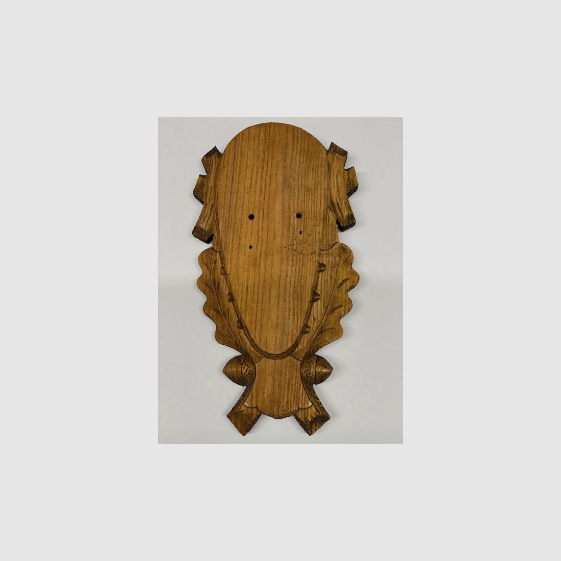 Geschnitzte Holzschilder für Rehtrophäen 22cmx11,5cm