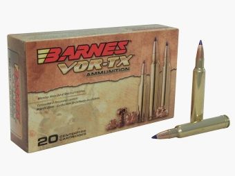Barnes VOR-TX .300 Wby. Mag. 180GR Tipped TSX Boat Tail 20 cartuchos