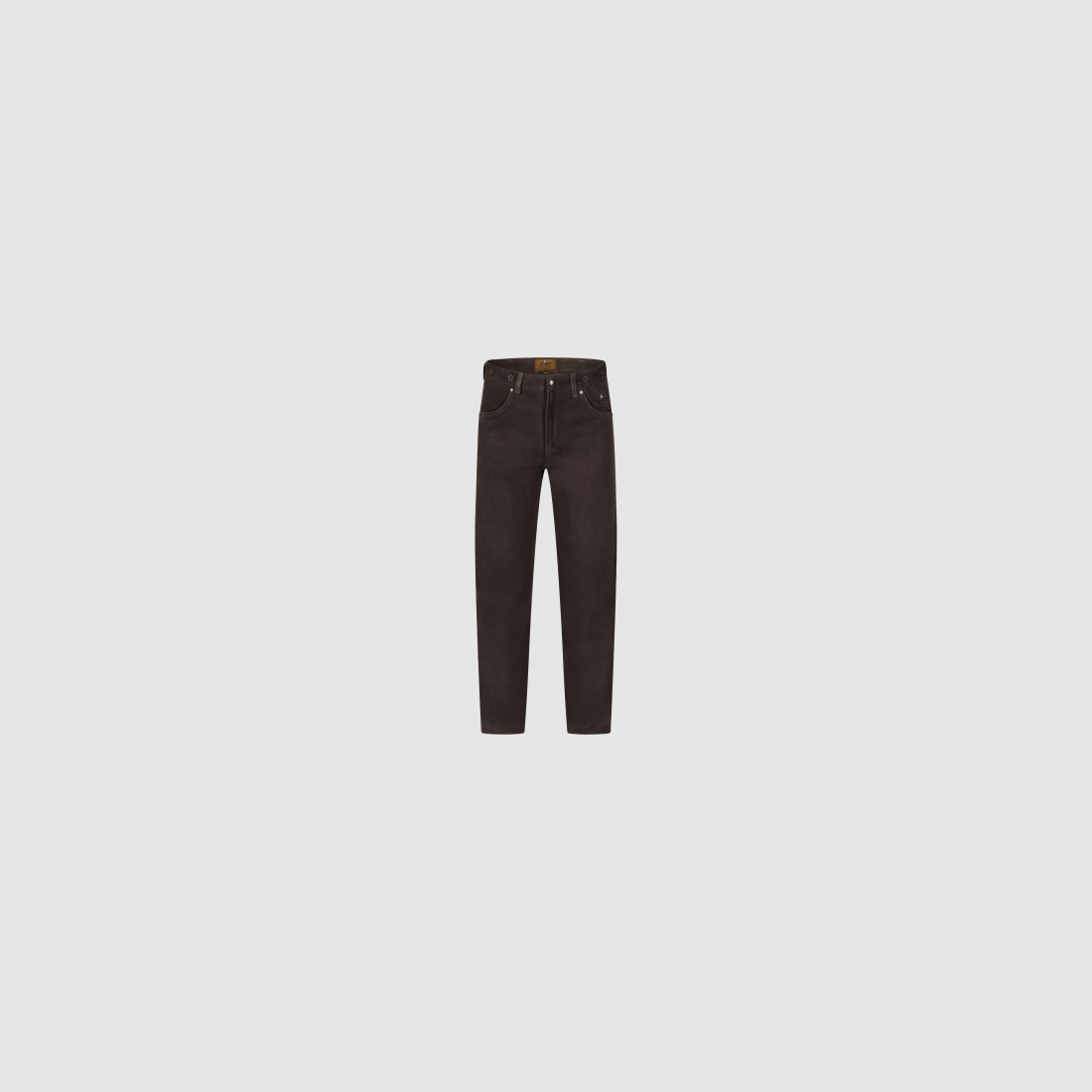 il Lago Prestige Nubuklederhose Herren (Braun) | 48