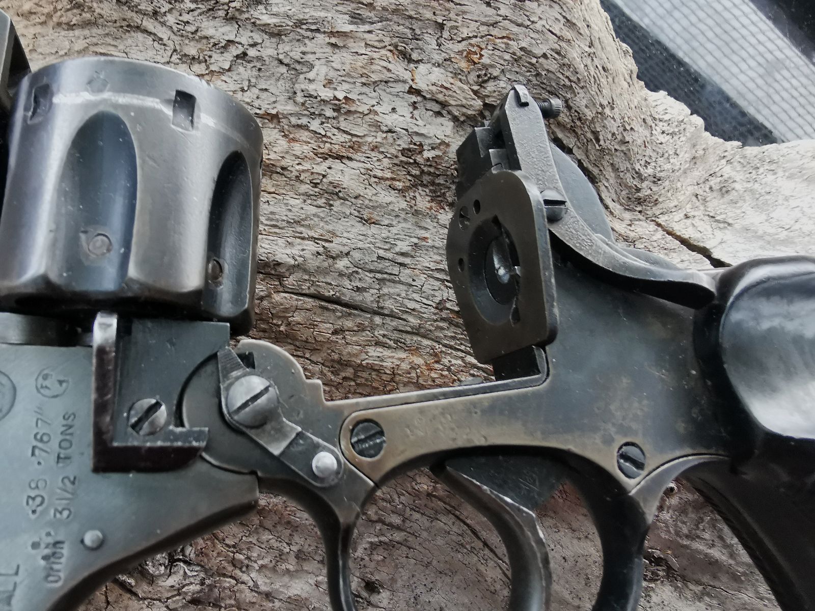 Enfield No.2 MK I WKII oryginalny przerobiony na 9mm R Knall wolny od 18 roku życia