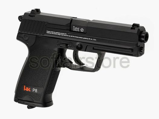 H&K P8 Co2 Airsoft in schwarz -F-
